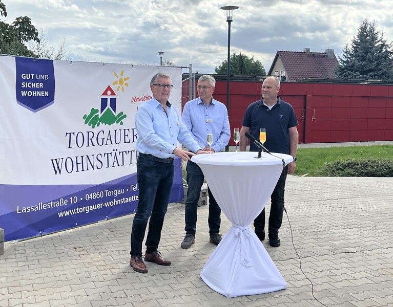 Richtfest für den 3. Bauabschnitt am Strandbadweg